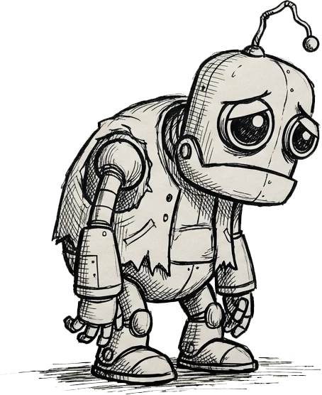 Marvin, der depressive Roboter